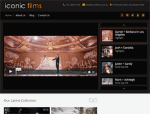 Tablet Screenshot of iconicfilms.com.au